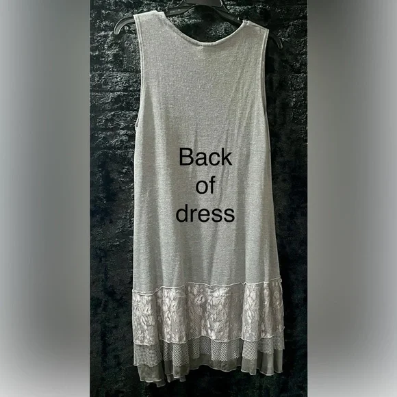 Elegant Knit Lace /2 pc Dress Set - Picture 5 of 8